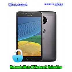 Motorola Moto G5 XT1672 Network Unlocking 